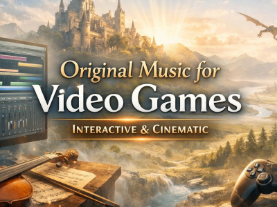 A professional video game soundtrack music