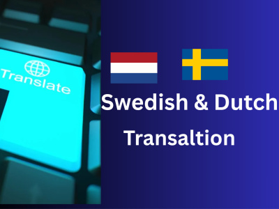 A full website translation from Swedish to Dutch and Dutch to Swedish