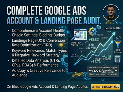 Google Ads Account Audit & Consultation