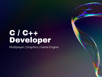 C++ Developer | Multiplayer | Graphics | Game Engine Specialist