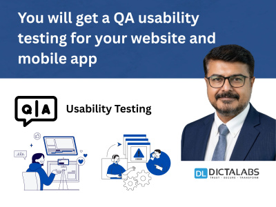 QA usability testing for your website and mobile app