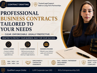 A Professional Contract Tailored to Your Needs