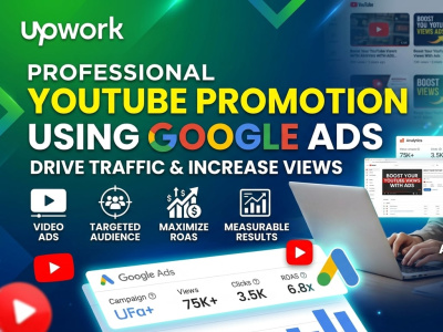 Fast youtube channel promotion via google ads to gain views and monetize