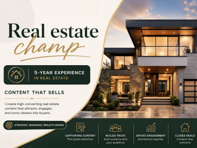 REAL ESTATE CONTENT CREATION | REAL ESTATE SOCIAL MEDIA
