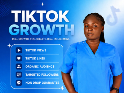 Organic TikTok Followers Engagement, TikTok Marketing, TikTok Promotion