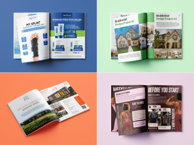 Product catalog design, brochure design, magazine, catalogue, lookbook