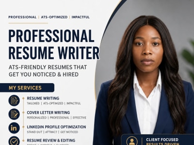 Professional ATS Resume/CV, Cover Letter and LinkedIn Profile