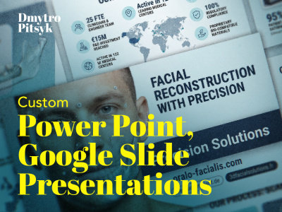 A premium PowerPoint and Google Slides presentation design