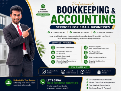 Expert QuickBooks Online Bookkeeper for Growing Businesses & Tax Prep.