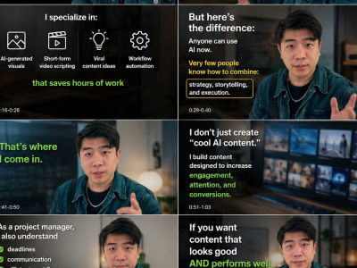 I will create high-converting AI short-form video content for your brand