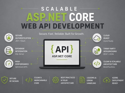 Scalable ASP.NET Core Web API development