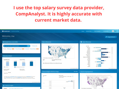 Accurate market data for compensation (pay benchmarking).