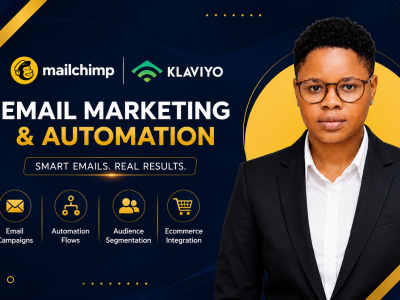 I Will Manage Your Email Marketing Using Mailchimp or Klaviyo