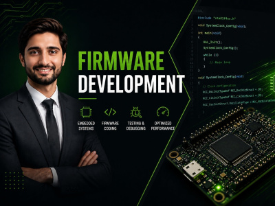 Embedded Firmware Development for IoT & Industrial Systems