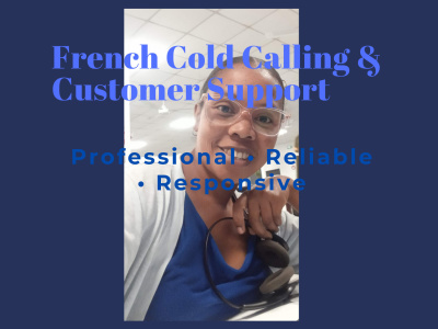 French cold calling and customer support
