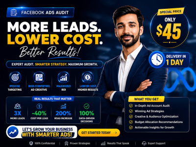 Facebook Meta Ads Consultant For Ecommerce & Paid Audit