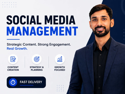 Social Media Manager| Social Media Management | | Social Media Marketing