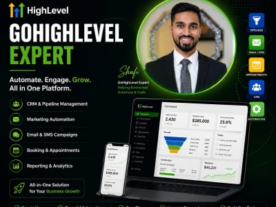 GHL Automation Expert | CRM, Workflows, and Marketing Automation Setup