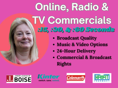 A broadcast quality commercial for online, radio & television use