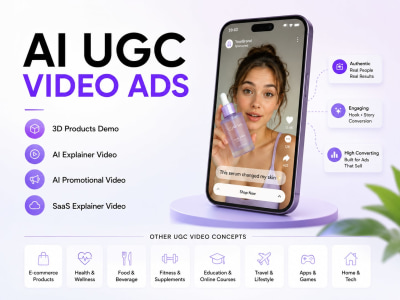 High-converting AI UGC explainer video ads for your brand