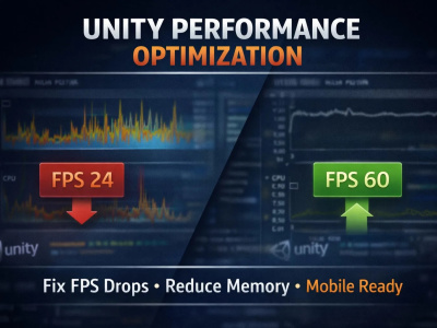 Optimizations for unity mobile performance and fix fps drops