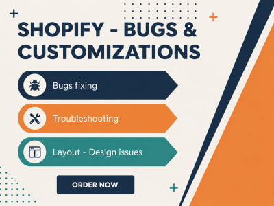 Professional Ecommerce Bug Fixes and Technical Troubleshooting in Shopify