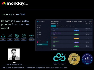 A Smarter Sales Pipeline built with monday.com CRM