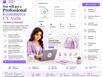 A professional ecommerce UX audit for better conversions