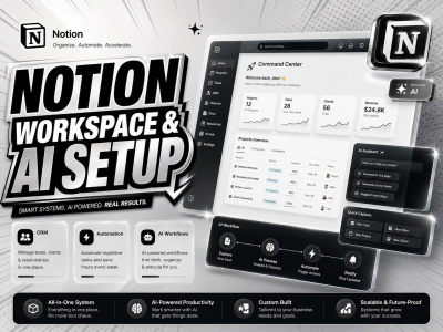 A Notion Specialist Notion System Architect Notion Expert Notion Workspace