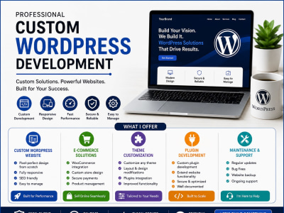 Custom WordPress Web Solutions for Your Business - Gain Leads for Growth