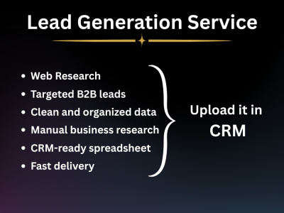 Accurate CRM data entry, contact upload, cleanup, and data management