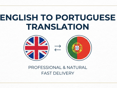 Manual and Natural Translation from English to Portuguese