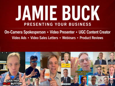 The best American Male Video Spokesperson, Presenter + UGC Content Creator