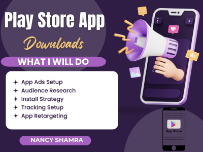 Play Store app download ads setup and management