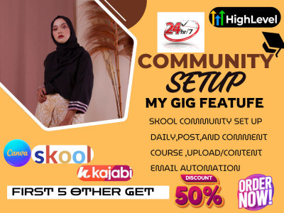 A fully customized Skool community that boosts engagement and learning