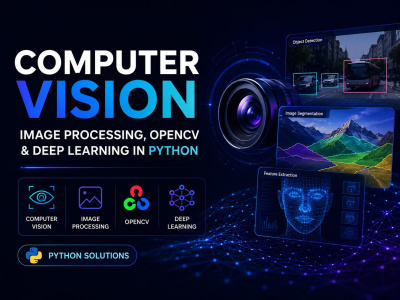 Computer vision, image processing, OpenCV and deep learning in python