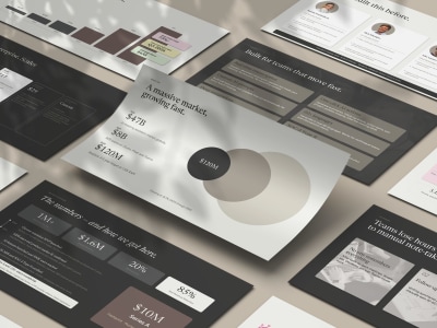 B2B Pitch Deck Design for SaaS and Tech Startups