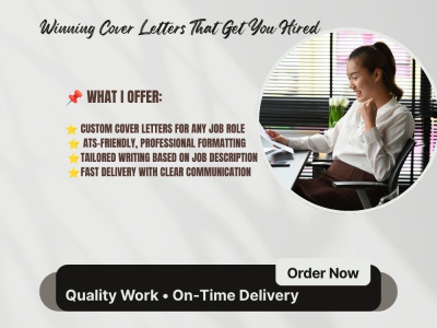 Winning Cover Letters & Job Application Letters for Career Success