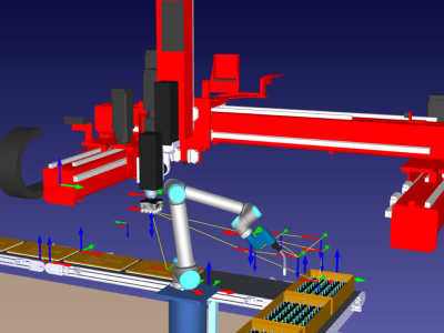 Robodk project simulation and industrial robot programming