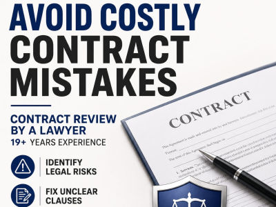 Commercial Contract Review to Identify and Fix Risks Before Signing