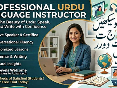 Personalized Urdu lessons to speak, read, and write like a native