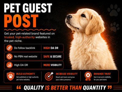 Pet guest post on the High DA DR Dog cat blog