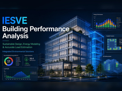 IESVE Building Energy Modeling and HVAC Load Calculation