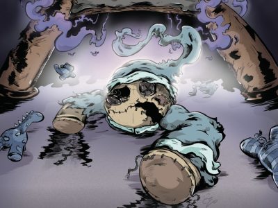A unique and hand-drawn comic book!