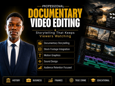 A professional documentary-style YouTube video that keeps viewers engaged