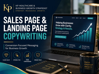 Sales Page and Landing Page Copywriting for Business Growth
