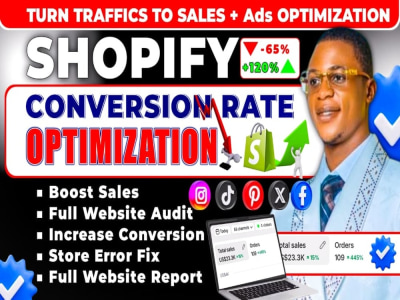 Shopify store audit shopify conversion rate optimization to increase sales