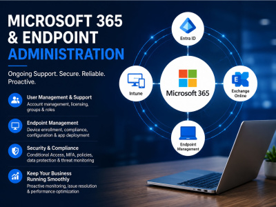 Ongoing Microsoft 365 and endpoint administration support
