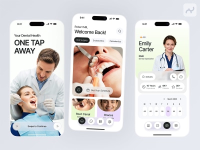 Website or Mobile App Design for Doctors Patients Clinics Hospitals Medical