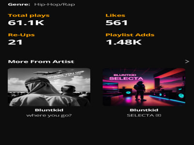 Organic Audiomack Promotion via Independent Playlist placements